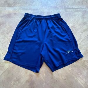 Navy Blue Athletic Shorts - Score - Lightweight Activewear - Size S